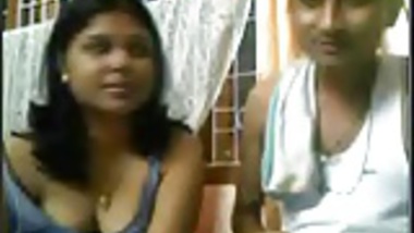 Desi couple giving a show on webcam