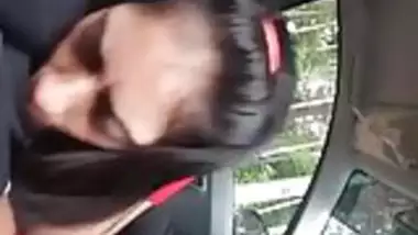 sucking in car