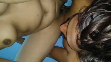 horny bhabi face sitting and squirt in hubbys mouth