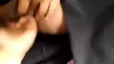 Shy Girlfriend Getting Fingering by Boyfriend